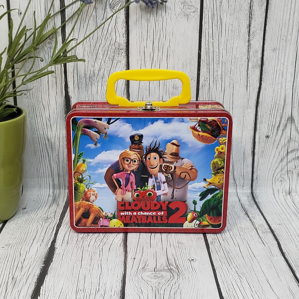 Cloudy w/ a Chance of Meatballs Tin Lunchbox